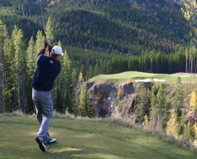 Greywolf golf course - cliffhanger